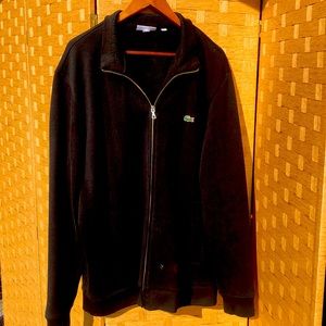 Lacoste black track jacket 3XL